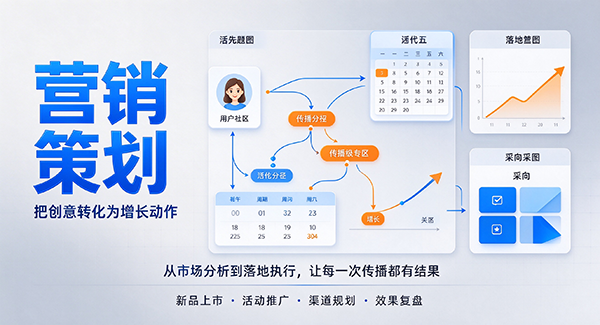 巴南区营销策划